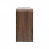 Olivia 47.2" Wooden Sofa Table with Drawers - Gold | Console en bois Olivia 120 cm avec tiroirs - doree