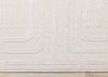Leonardo Cream Beige Oriental Trellis Pattern Rug, 7'10 x 10'6" Indoor Area Rug | Tapis a motifs de treillis orientaux creme beige Leonardo, 7'10" x 10'6"