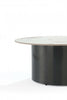 Alondra Modern Glam 2-Piece Coffee Table & End Table Set in Black | Ensemble moderne et glamour Alondra de 2 tables : table basse et table d’appoint, coloris noir