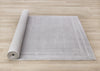 Ellie High-Low Textured Soft Polyester Grey Border Area Rug - 7'10" x 10'6"|Carpette à poil long et court Ellie en polyester doux texturé à bordure grise - 7 pi 10 po x 10 pi 6 po