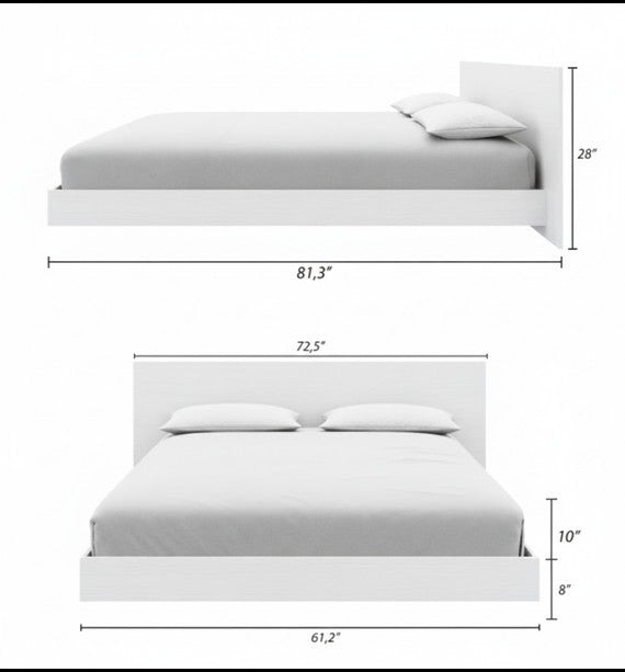 Satori Low Platform Queen Bed Set