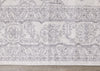 Fallon White Grey Elegant Faded Traditional Rug, 5'3" x 7'7" Indoor Area Rug | Tapis Fallon blanc gris elegant delave traditionnel, 5'3" x 7'7"