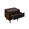 Duane Mid-Century Modern 2-Piece Coffee Table & End Table Set in Black | Ensemble de 2 tables Duane style milieu du siecle moderne : table basse et table d’appoint, noir