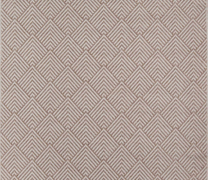 Laura Contemporary 2'0\" x 6'0\" Runner Rug in Ivory Indoor Area Rug
