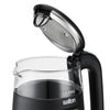 Salton Digital Touch Glass Kettle - 1.7L | Bouilloire tactile numerique en verre Salton - 1,7 L