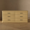 Clifford Traditional Dresser in Natural Oak (6-Drawer) | Commode traditionnelle Clifford en chene naturel (6 tiroirs)