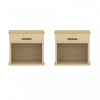 Clifford Traditional Nightstand in Natural Oak (1-Drawer) | Table de nuit traditionnelle Clifford en chene naturel (1 tiroir)