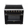 Forno Massimo 36 Inch Freestanding Electric Range, 5 radiant burners, 5.36 cu.ft., Black- FFSEL6020-36BLK | Cuisiniere electrique Massimo de 36 po, 5 foyers radiants, 5,36 pi³, noir – FFSEL6020-36BLK
