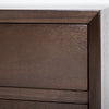 Emma Mid-Century Modern Nightstand with 2 Drawers,Brown | Emma Table de Nuit Moderne Mid-Century avec 2 Tiroirs, Marron