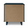 Granville Modern 18" Nightstand in Midnight Blue (2-Drawer) - Set of 2 | Table de nuit Granville Moderne 18" en bleu minuit (2 tiroirs) - Lot de 2