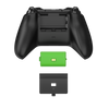 Surge Xbox Series X X1A Black Dual Controller Charge Cable and Batteries|Piles et câble de recharge X1A de Surge noirs pour deux manettes Xbox de série X