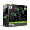 Surge Xbox Series X X1A Black Dual Controller Charge Cable and Batteries|Piles et câble de recharge X1A de Surge noirs pour deux manettes Xbox de série X