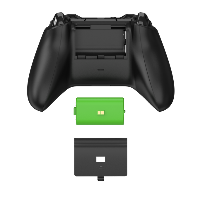Surge Xbox Series X X1A Black Dual Controller Charge Cable and Batteries