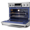 Gordon Ramsay Collection by Thor Kitchen 36" Freestanding Professional Electric Range with Tilt Panel Touch Control - RSE36|Cuisinière électrique amovible de style professionnel collection Gordon Ramsay de Thor Kitchen de 36 po - RSE36