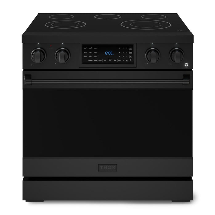 Gordon Ramsay Collection by Thor Kitchen 36\" Freestanding Professional Electric Range with Tilt Panel Touch Control - RSE36B