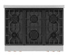 Gordon Ramsay Collection by Thor Kitchen 36" Freestanding Professional Gas Range with Tilt Panel Touch Control - RSG36|Cuisinière à gaz amovible de style professionnel collection Gordon Ramsay de Thor Kitchen de 36 po - RSG36