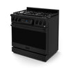 Gordon Ramsay Collection by Thor Kitchen 36" Freestanding Professional Gas Range with Tilt Panel Touch Control - RSG36B|Cuisinière à gaz amovible de style professionnel collection Gordon Ramsay de Thor Kitchen de 36 po - RSG36B