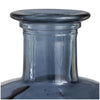 Recycled Spanish Glass 29" Vase - Blue|Vase de 29 po en verre espagnol recyclé - bleu