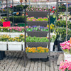 Costway Set Of 2 4 Ft Vertical Raised Garden Bed 5-tier Planter Box For Patio Balcony