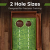 Costway Putting Green Practice Golf Putting Mat With Auto Ball Return And 2 Hole Sizes