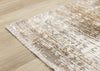 Sydney Brown Cream Grey Distressed Rug, 5'3" x 7'10" Indoor Area Rug | Tapis Sydney brun creme gris vieilli, 5'3" x 7'10"