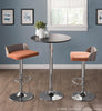 LumiSource Adjustable Contemporary Bar Dining Pub Table - Black|Table réglable contemporaine pour bar, salle à manger ou pub - noire