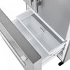 Forno Aosta 36 Inch Stainless Steel French Door Refrigerator, 22.4 cu.ft. - FFFFD1866-36SB | Refrigerateur Aosta de 36 po en acier inoxydable a portes francaises, 22,4 pi³ – FFFFD1866-36SB