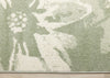 Ellis Floral Green Cream Area Rug - 5'3" x 7'7"|Carpette Ellis verte et crème à motif floral - 5 pi 3 po x 7 pi 7 po