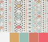 Kaia Contemporary 2'3" x Runner Rug in Multi Indoor Area Rug | Tapis Contemporain Kaia 2'3" x en Multi