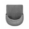 Ola Modern Wood Chenille Dining Chair in Gray - Set of 2 | Chaise de salle a manger Ola en bois moderne avec revetement en chenille grise - Lot de 2