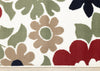 Florence Botanical Indoor Area Rug - 4'7" x 6'7"|Carpette Florence à motifs botaniques pour l’intérieur - 4 pi 7 po x 6 pi 7 po