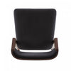 Patricia Modern Wood Upholstered Barstool in Black - Set of 3 | Tabouret de bar moderne Patricia en bois et tissu noir - Lot de 3