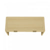 Grace Modern 54" Office Desk in Natural Oak (2-Drawer) | Bureau moderne Grace 54" en chene naturel (2 tiroirs)