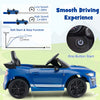 Costway 12v Licensed Ford Mustang Shelby Gt500 Kids Ride On Car With Remote Control Navy