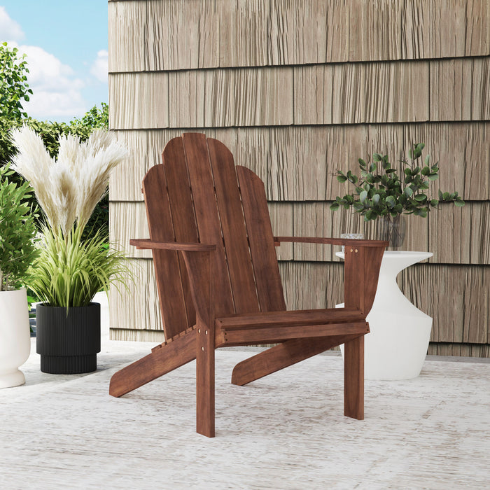 Adirondack Patio Chair - Brown