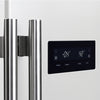 Forno Salerno 33-inch Side-by-Side White Refrigerator, 15.6 cu.ft. - FFRBI1805-33WHT | Refrigerateur cote a cote Salerno en blanche de 33 po, 15,6 pi³ - FFRBI1805-33WHT