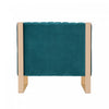 Trillium Mid-Century Modern Velvet Lounge Chair in Teal - Set of 2 | Fauteuil lounge en velours Trillium style milieu du siecle, couleur sarcelle - Lot de 2