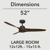 Mosley Ceiling Fan - Bronze | Ventilateur de plafond Mosley - Bronze