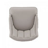 Eda Modern Wood Upholstered Dining Chair in Light Gray - Set of 2 | Chaise de salle a manger moderne en bois Eda avec revetement en tissu gris clair - Lot de 2