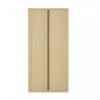 Rivington Modern 38" Bookcase Cabinet in Natural Oak - Set of 3 | Armoire bibliotheque moderne Rivington 38" en chene naturel - Ensemble de 3