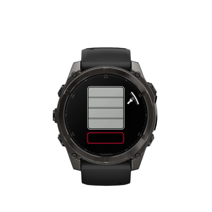 Garmin Fēnix 8 Amoled Sapphire Smartwatch 51mm - Gps, Compass, Gyroscope And Barometric Altimeter 