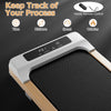 Goplus Walking Pad Under Desk Treadmill With Remote Control For Home/office Led Display