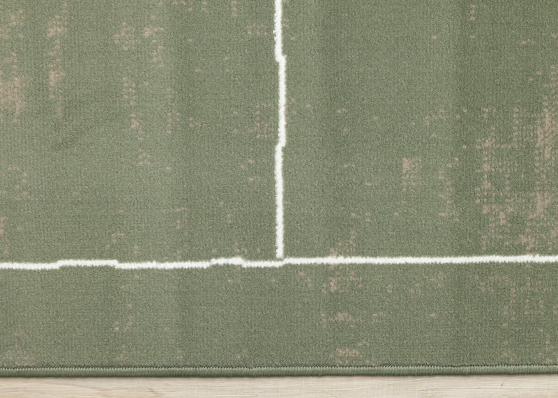 Forte Kids Soccer Playing Field Area Rug - 5'3\" x 7'5\"