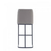 Serena Modern Metal Upholstered Barstool in Taupe - Set of 2 Bar Stool | Tabouret de bar moderne en metal et tissu Serena, taupe - Lot de 2