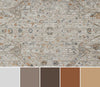 Margaux Traditional 7'10" x 10'10" Area Rug in Ivory Indoor Area Rug | Tapis Traditionnel Margaux 7'10" x 10'10" en Ivoire