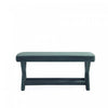 Abigail Mid-Century Modern Upholstered Velvet Accent Bench in Forest Green | Banc d’appoint Abigail style milieu du siecle moderne en velours vert foret