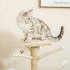 Pawhut 52" Multi-level Cat Tree Kitten Playhouse Kitty Activity Center Scratching Post Rest Condo Wi|Pawhut Arbre A Chat Multi-niveaux 132 Cm Kitten Playhouse Kitty Centre D'activites Poteau A Gratter