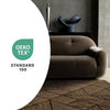 Covington Brown Taupe Striped Geometric Design Rug, 7'10" x 10'6" Indoor Area Rug | Tapis Covington brun taupe a rayures geometriques, 7'10" x 10'6"
