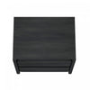 Linda Modern 24" Nightstand in Charcoal Gray (2-Drawer) | Table de nuit moderne Linda 24" en gris charbon (2 tiroirs)