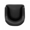 Raya Modern Wood Vegan Leather Dining Chair in Black - Set of 2 | Chaise de salle a manger Raya en bois moderne et cuir vegetalien noir - Lot de 2